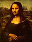 Leonardo Da Vinci Canvas Paintings - Mona Lisa Smile